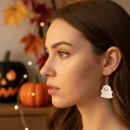 Halloween Cute Oil Drip Alloy Earrings Jewelry