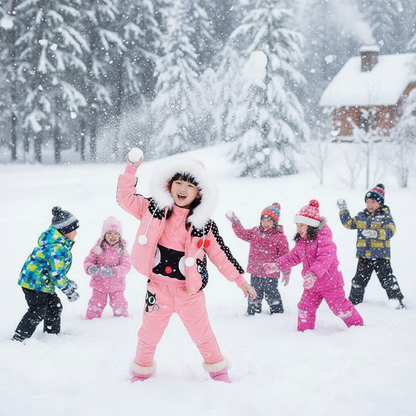 Girls'  children's sweater three-piece suit velvet thickened baby's clothes