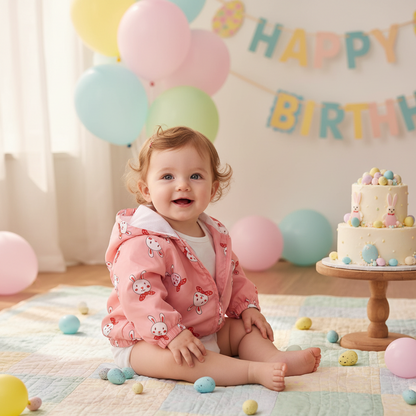 Autumn and Winter clothes Baby Plush Cartoon Baby Coat