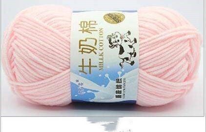 1 Pc Knitting Crochet Milk Soft Baby Cotton Wool Yarn 50g