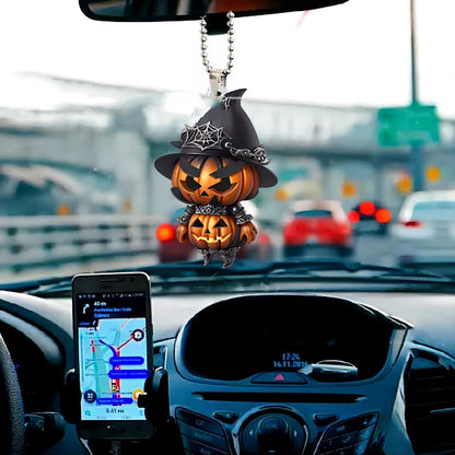 Halloween Pumpkin Dwarf Automobile Hanging Ornament
