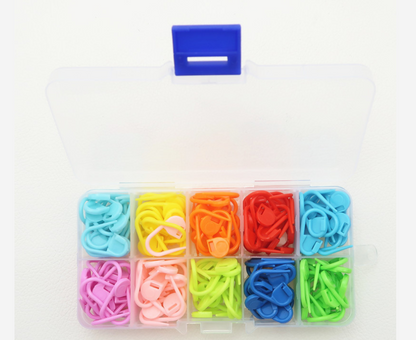 Color Knitting Yarn Small Mark Buckle Positioning  Plastic Knitting Crochet Small Pin