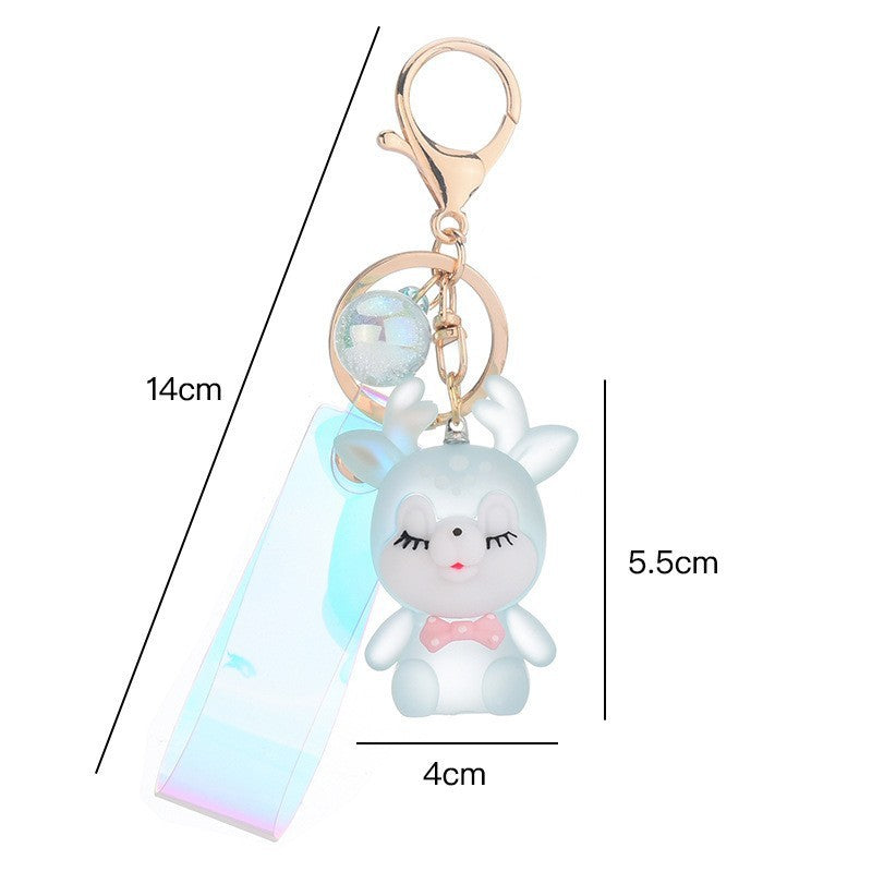 Scrub Sika Glow n Dark Deer Keychains
