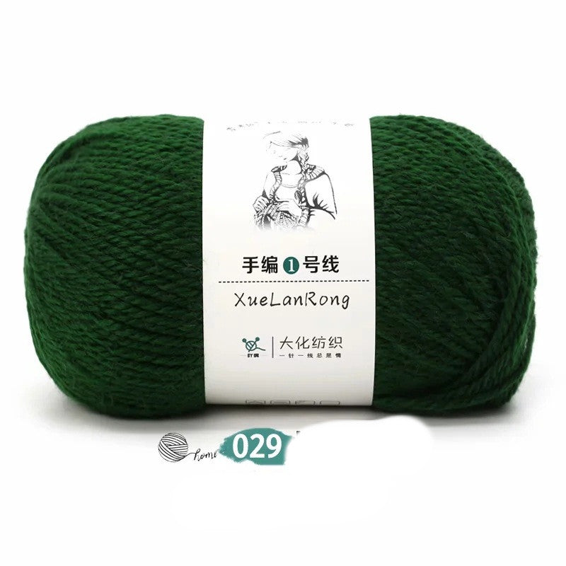Hand-knitted Scarf Yarn Yarn Ball 4 Strands Of Coarse Wool Diy Yarn