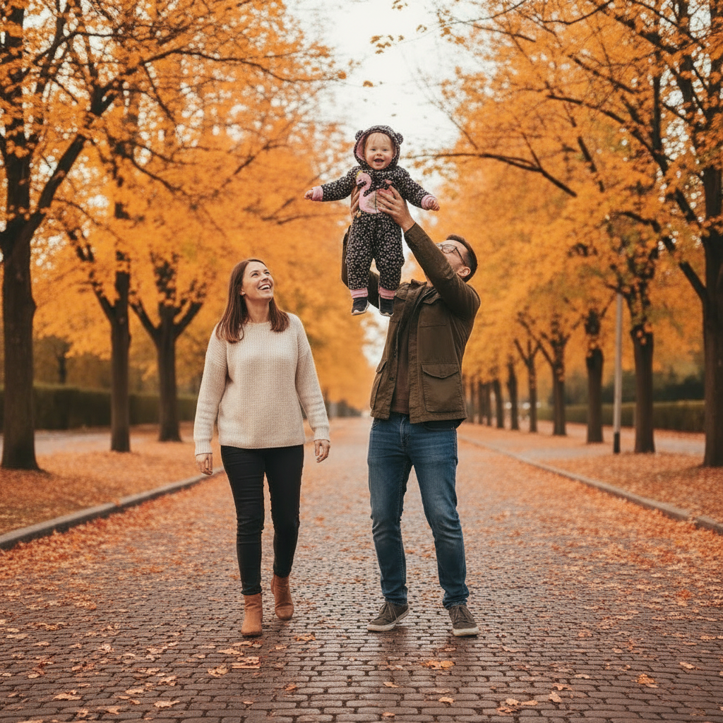 Double Layer One-piece Zipper Hooded Sweater For Children