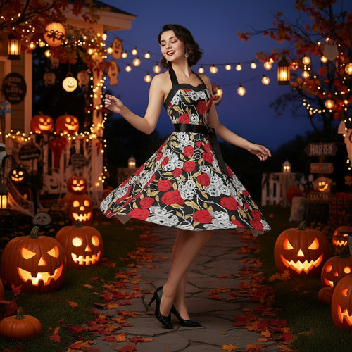 Halloween  Hepburn Dress