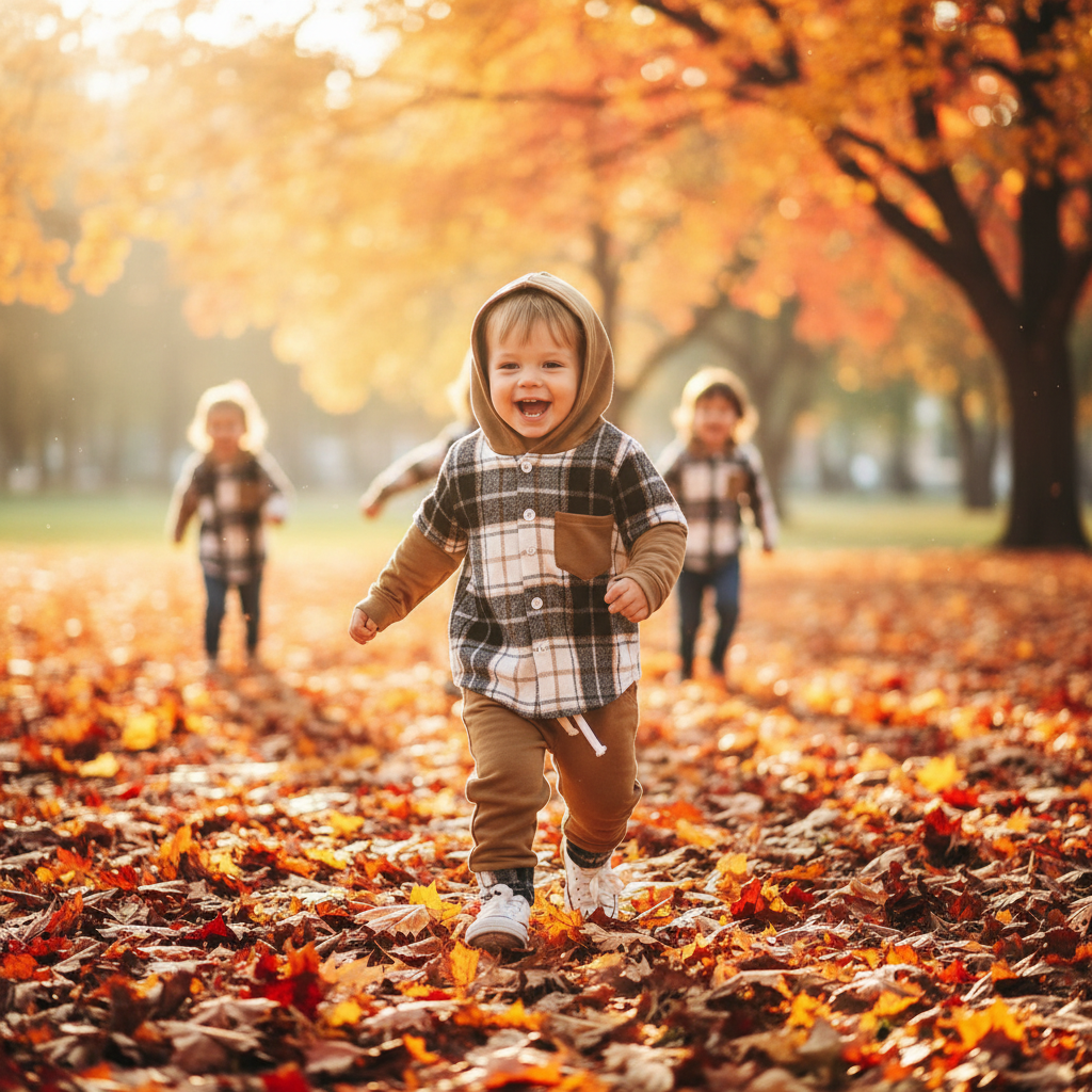 Toddler Baby Boy Clothes Plaid Long Sleeve Hoodie Sweatshirt & Pants 2pcs Outfit Set