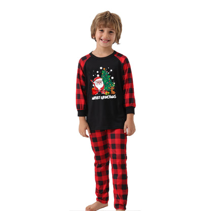 Christmas Parent-child Wear Family Pajamas Suit