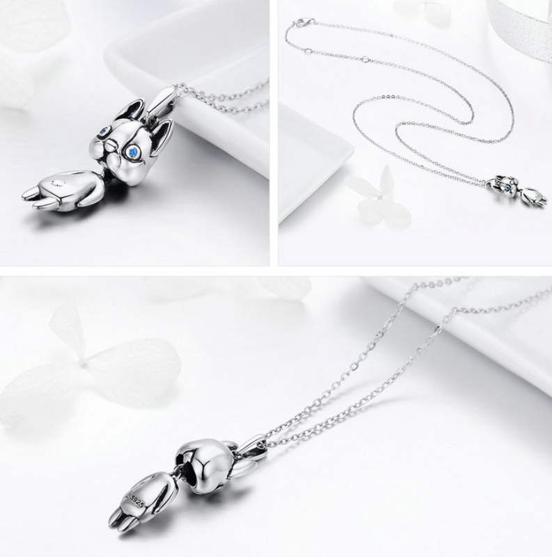 French   S925 Sterling Silver Necklace