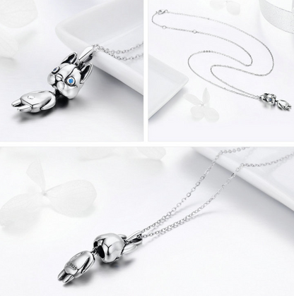 French   S925 Sterling Silver Necklace