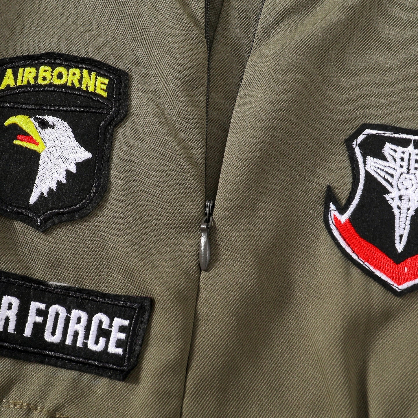 Toddler Boys Pilot Jumpsuit Army Green Long Sleeve Romper, Party Outfits