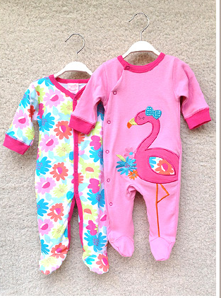 Baby Spring And Autumn Clothes, Newborn Clothes 0-3 Months Pajamas