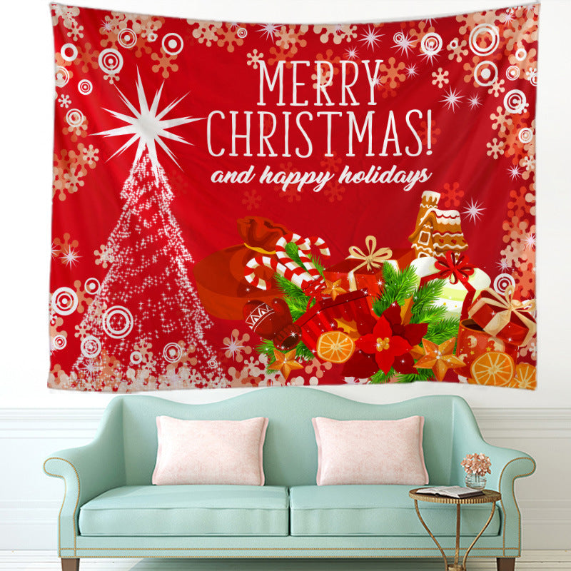 Tapestry Christmas Festive Festive Decoration Cloth