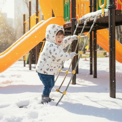 Children's Down And Wadded Jacket Lightweight Boys And Girls,