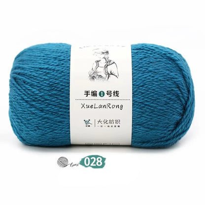 Hand-knitted Scarf Yarn Yarn Ball 4 Strands Of Coarse Wool Diy Yarn