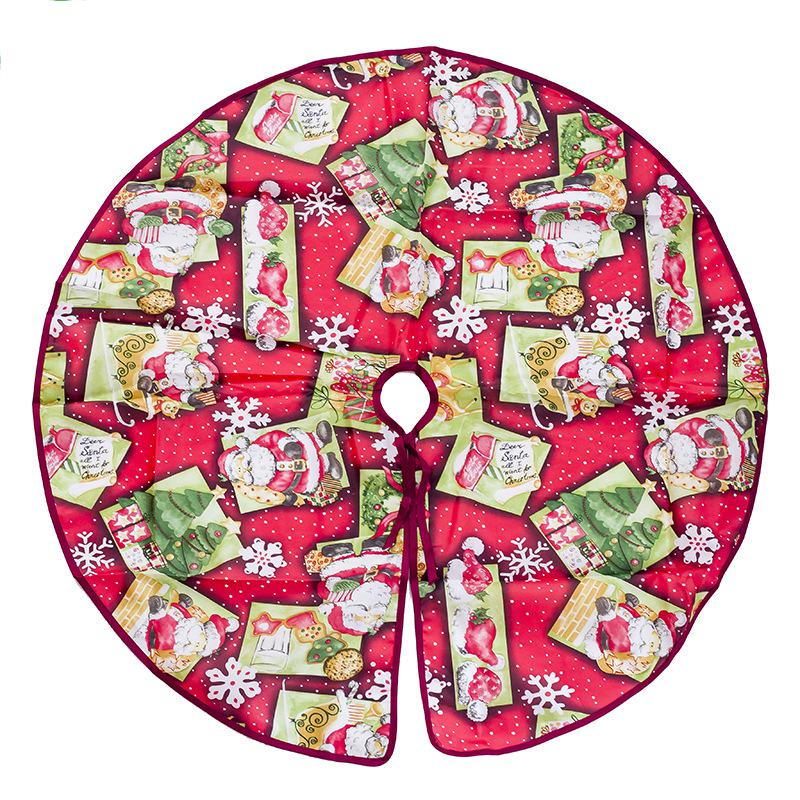 Christmas tree skirt decorations, gifts, scene matching