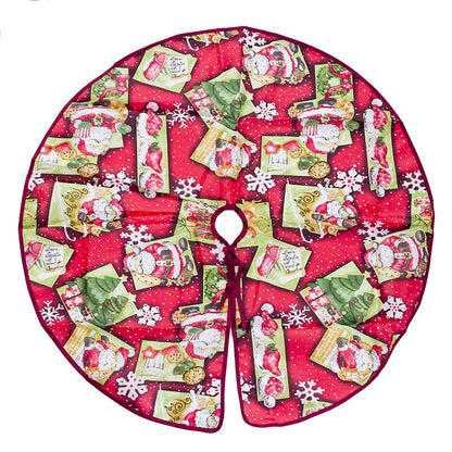 Christmas tree skirt decorations, gifts, scene matching