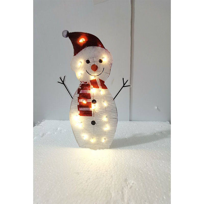 Christmas Scene Decoration With LED Lights
