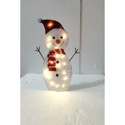 Christmas Scene Decoration With LED Lights