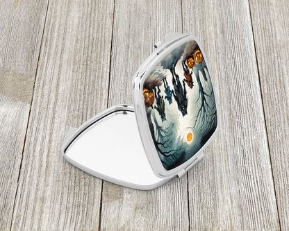 Werewolves Spooky Halloween Compact Mirror