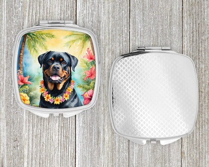 Rottweiler Luau Compact Mirror