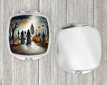 Vampires Spooky Halloween Compact Mirror