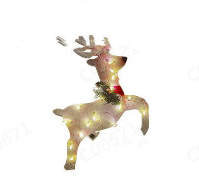 Christmas Scene Decoration With LED Lights