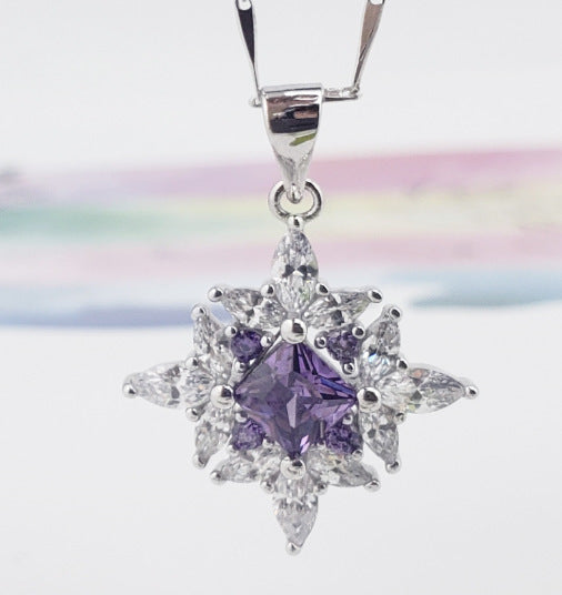Fashion Sterling Silver Necklace Women's Jewelry