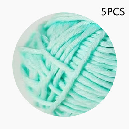 Handmade DIY Wool Crochet Luminous Hand Knitting