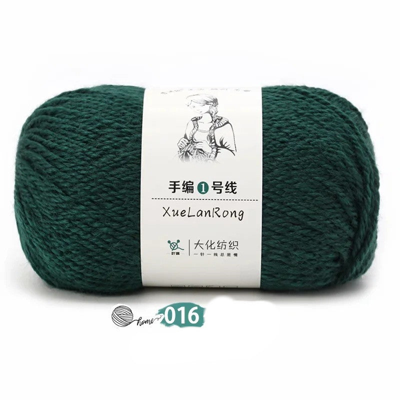 Hand-knitted Scarf Yarn Yarn Ball 4 Strands Of Coarse Wool Diy Yarn