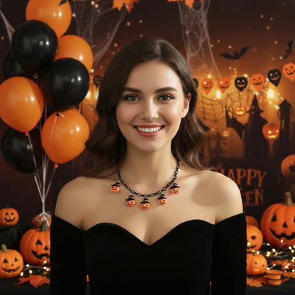 Halloween Necklace Clavicle Chain Female