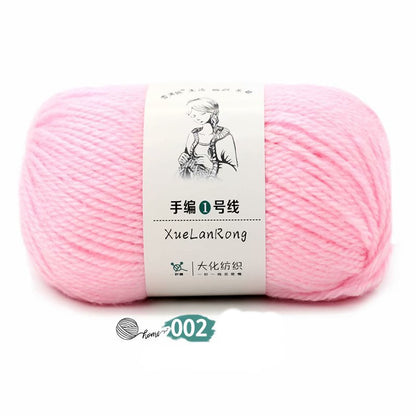 Hand-knitted Scarf Yarn Yarn Ball 4 Strands Of Coarse Wool Diy Yarn