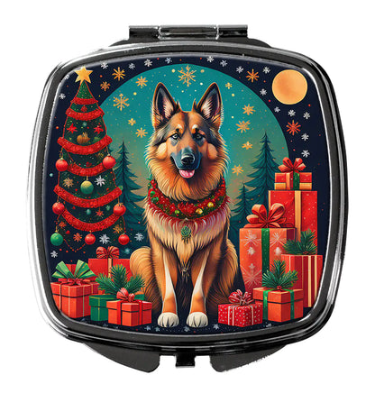 Belgian Tervuren Christmas Compact Mirror