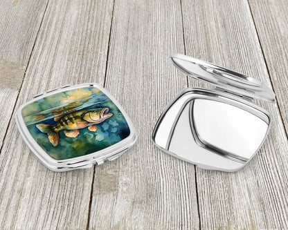 Smallmouth Bass Compact Mirror