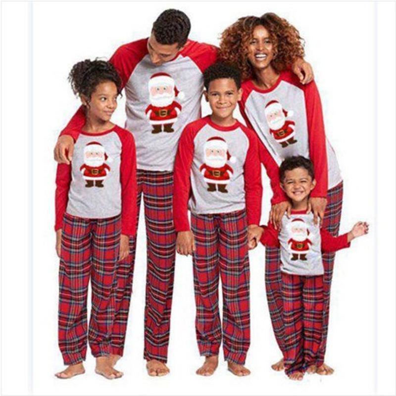 Christmas family parent-child cartoon clothes