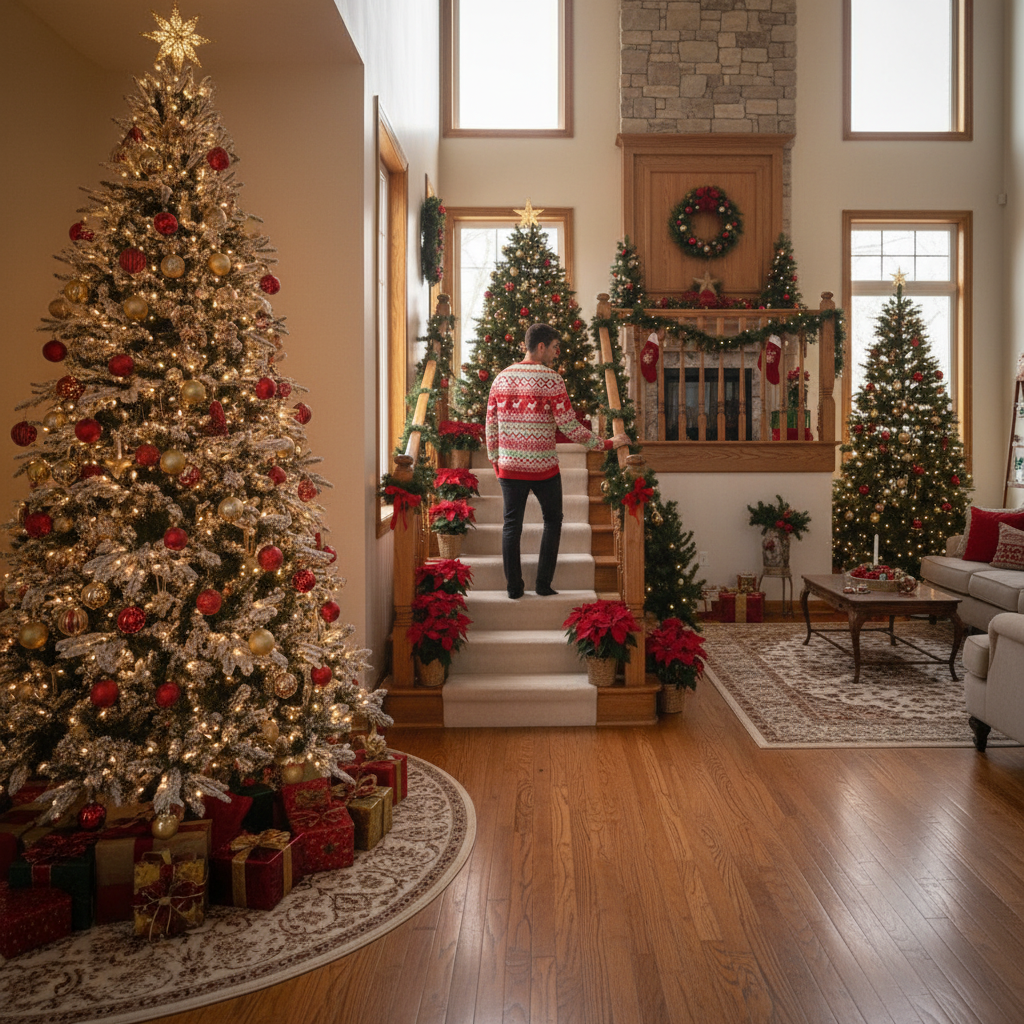 Autumn Winter Fashion Ugly Christmas Sweater Funny Pullover Women's. Men's