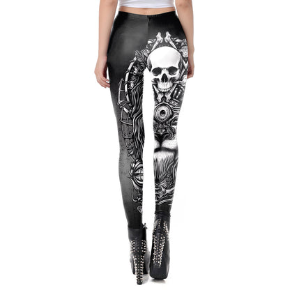 Printed Halloween leggings