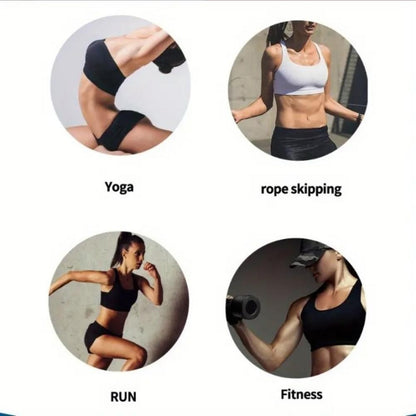 3-Pack Sports Bras, Padded Strappy Racerback Push Up Open Back Medium Support Sports Yoga