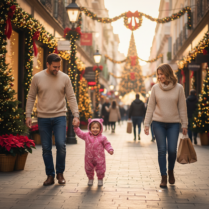 Double Layer One-piece Zipper Hooded Sweater For Children