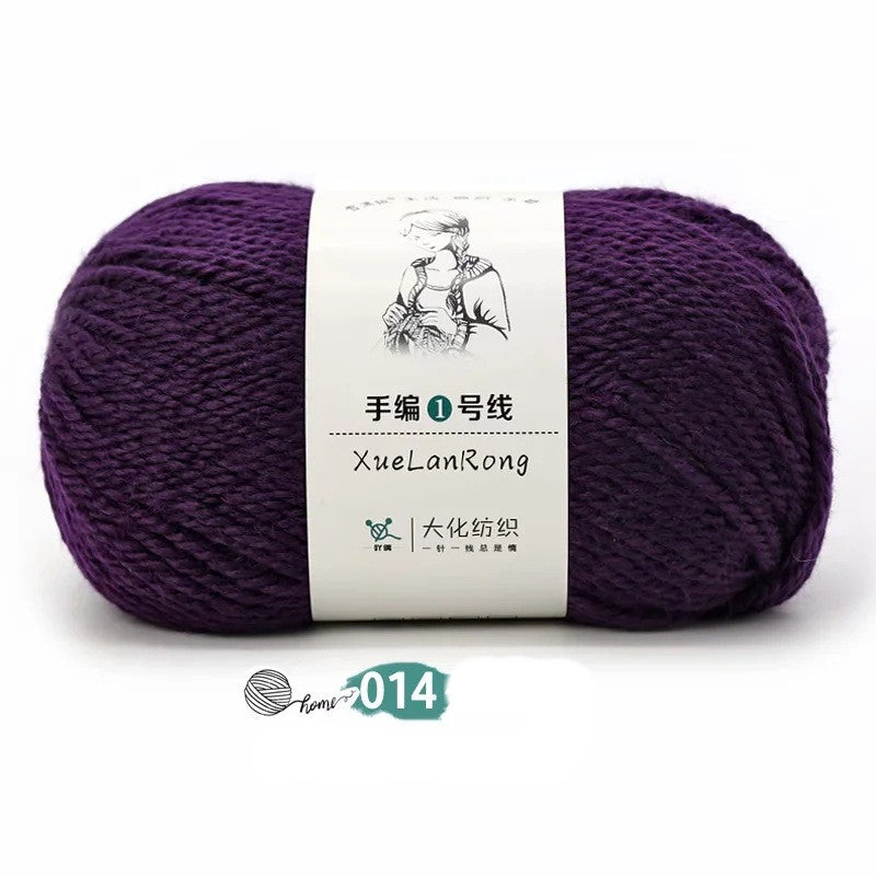 Hand-knitted Scarf Yarn Yarn Ball 4 Strands Of Coarse Wool Diy Yarn