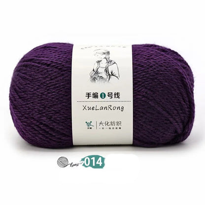 Hand-knitted Scarf Yarn Yarn Ball 4 Strands Of Coarse Wool Diy Yarn