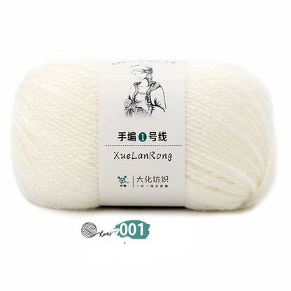 Hand-knitted Scarf Yarn Yarn Ball 4 Strands Of Coarse Wool Diy Yarn