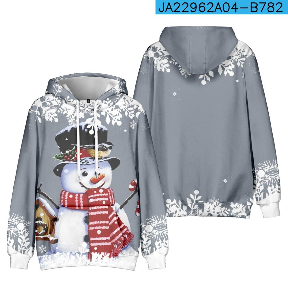 Christmas Snowman Personalized Printed Sweater