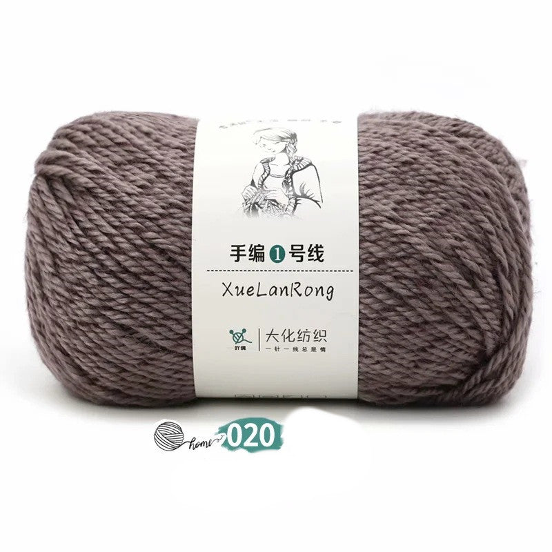 Hand-knitted Scarf Yarn Yarn Ball 4 Strands Of Coarse Wool Diy Yarn