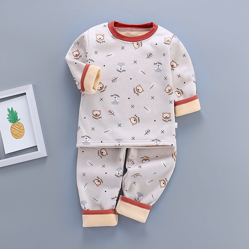 Thickened Thermal  For Boys, Girls Autumn, Winter Clothes