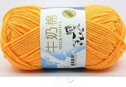 1 Pc Knitting Crochet Milk Soft Baby Cotton Wool Yarn 50g