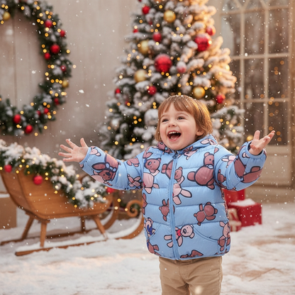 Children's Down And Wadded Jacket Lightweight Boys And Girls,