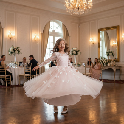 Princess dress flower girl evening dress