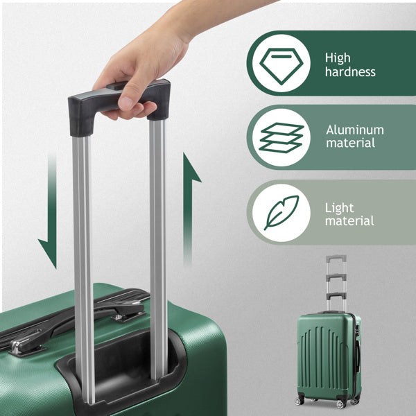 Vertical Stripe Four In One Suitcase