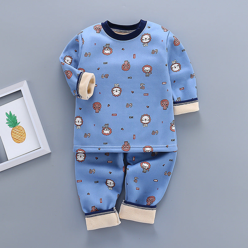 Thickened Thermal  For Boys, Girls Autumn, Winter Clothes